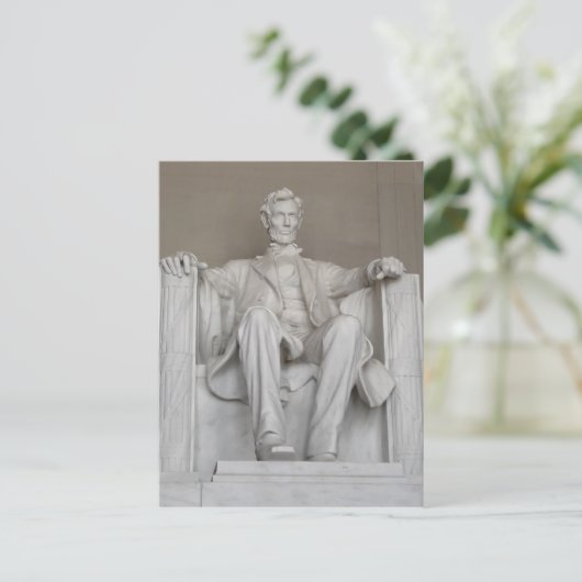 リンカーン記念館の郵便はがき ポストカード (スタンド正面)