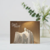 リンカーン記念館の郵便はがき ポストカード (スタンド正面)