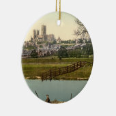 リンカーン都市眺め、リンカンシャー州、イギリス セラミックオーナメント (右)