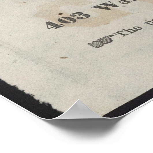 リンカーン騎兵 ポスター (角)