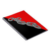 リンカーン高校のリンクスカラー ノートブック (右側)