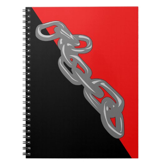 リンカーン高校のリンクスカラー ノートブック (正面)