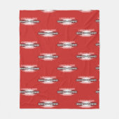 リンカーン高校フリースブランケットサイズ フリースブランケット (正面)