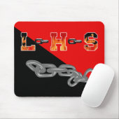 リンカーン高校リンクカラー マウスパッド (マウス)