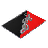 リンカーン高校 リンクス カラー ノートブック (左側)