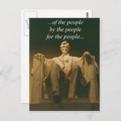 リンカーン1 ポストカード (正面/裏面)