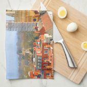 リンカーン、イギリス キッチンタオル (四つ折り)