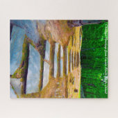 リンカーン・ウッズロードアイランド。クリスマスの挨拶 ジグソーパズル (横)