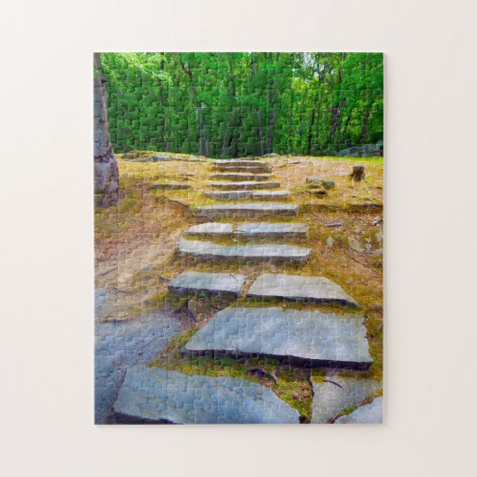 リンカーン・ウッズロードアイランド。 ジグソーパズル (縦)