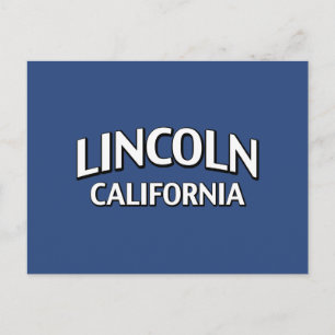 リンカーン・カリフォルニア ポストカード