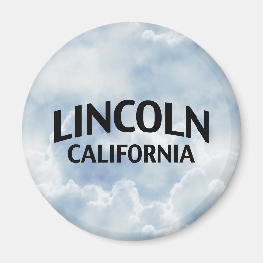 リンカーン・カリフォルニア マグネット (正面)