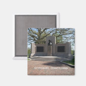 リンカーン・ゲチスバーグ住所メモリアル マグネット (正面/裏面)