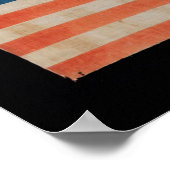 リンカーン・ジョンソン・キャンペーン・バナー国旗 ポスター (角)