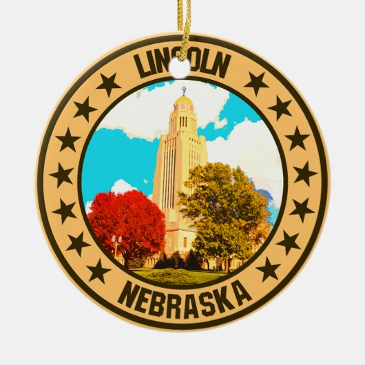 リンカーン セラミックオーナメント (正面)