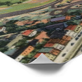 リンカーン・トンネルNJターンパイク交換ヴィンテージ ポスター (角)