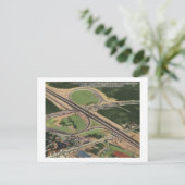 リンカーン・トンネルNJターンパイク交換ヴィンテージ ポストカード (スタンド正面)