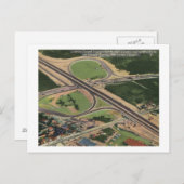 リンカーン・トンネルNJターンパイク交換ヴィンテージ ポストカード (正面/裏面)