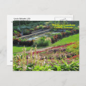 リンカーン、ネブラスカのくぼんだ庭#222N   0222 ポストカード (正面/裏面)