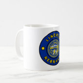 リンカーン・ネブラスカ コーヒーマグカップ (正面左)