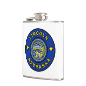 リンカーン・ネブラスカ フラスク (左)