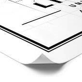 リンカーン・ネブラスカUSAトラベルシティマップ ポスター (角)