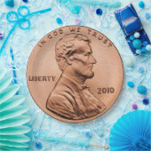 リンカーン・ペニー ペーパープレート (パーティー)