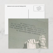 リンカーン ポストカード (正面/裏面)