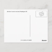 リンカーン ポストカード (裏面)