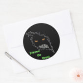 リンカーン・リンクス・ビースト・ステッカー ラウンドシール (封筒)