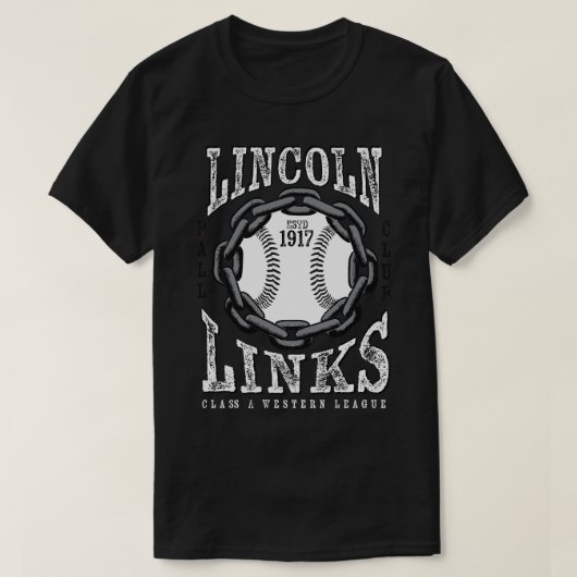 リンカーン リンクス Tシャツ (デザイン正面)