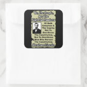 リンカーン：我々は国民だ！ スクエアシール (バッグ)