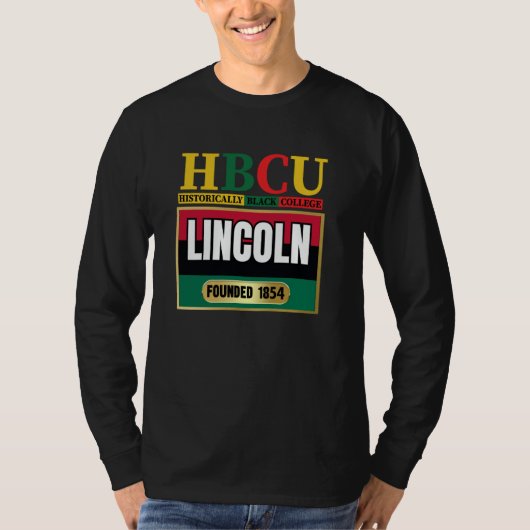 リンカーン、LU、HBC グラフィック Tシャツ (正面)