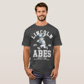 リンカーンAbes – イリノイ Tシャツ (正面フル)
