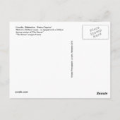 リンカーンNE州キャピトル葉書#1n 0001000 ポストカード (裏面)