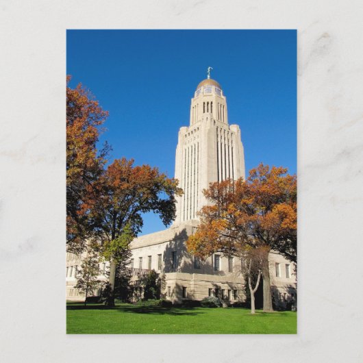 リンカーンNE州キャピトル葉書#1n 0001000 ポストカード (正面)