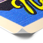 リンカーンNebraska NEヴィンテージラージレター ポスター (角)