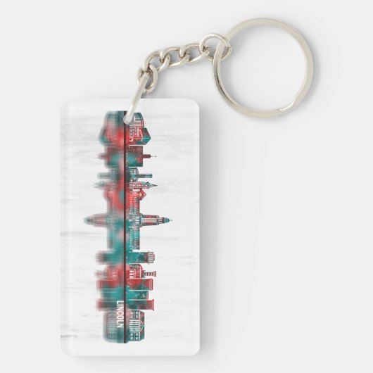 リンカーンUSAスカイライン キーホルダー (裏面)