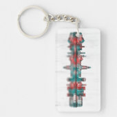 リンカーンUSAスカイライン キーホルダー (正面)