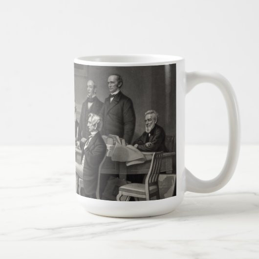 リンカ読ン解放宣言 コーヒーマグカップ (右)