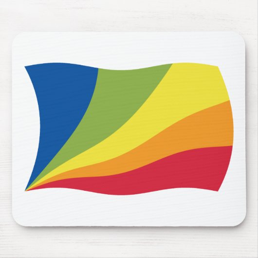 リンガフランカノヴァ国旗マウスパッド マウスパッド (正面)