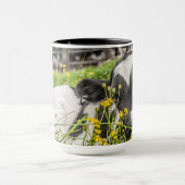 リンガーマグと写真の子牛 マグカップ (中央)