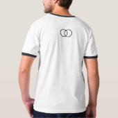 リンガーTシャツ複数色！ Tシャツ (裏面フル)