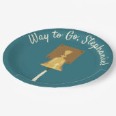 リンギングがんベル、終了トリートメント ペーパープレート (アングル)