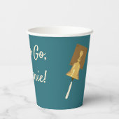 リンギングがんベル、終了トリートメント 紙コップ (裏面)