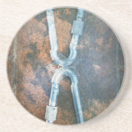 リンクされたカラバーアートプリント コースター (正面)