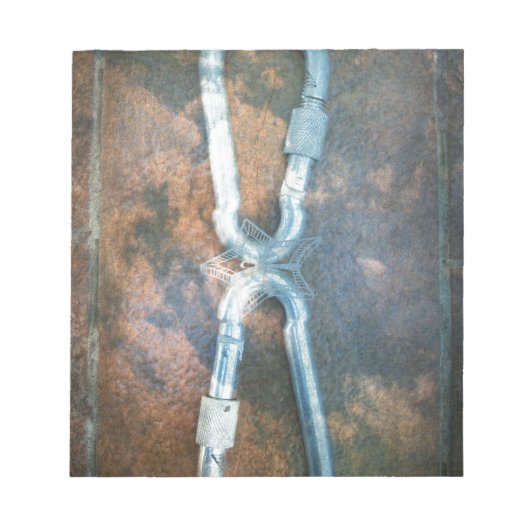 リンクされたカラバーアートプリント ノートパッド (正面)