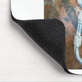 リンクされたカラバーアートプリント マウスパッド (コーナー)