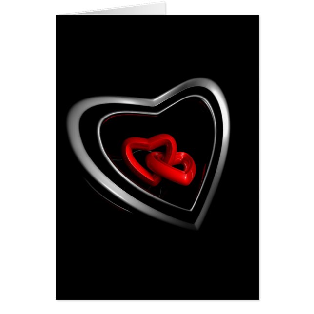 リンクされたハート (正面)