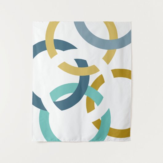 リンクされた円 タペストリー (正面)