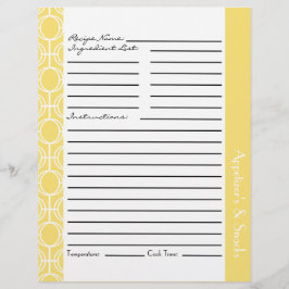 リンクされた永遠リングや輪レシピインサート – Lemon